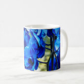 Mug Orchidées bleues (Devant droit)