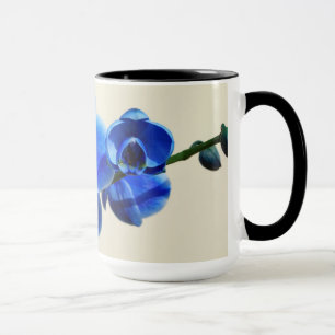 Mug Orchidées bleues