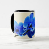 Mug Orchidées bleues (Devant gauche)
