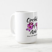 Mug Orchidées d'Asie (Devant gauche)