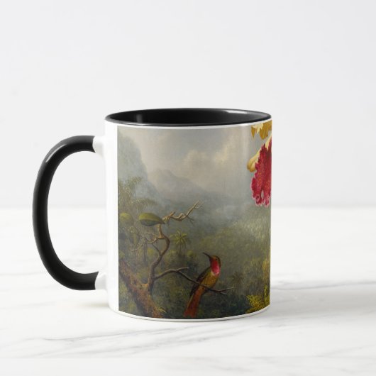 Mug Orchidées et colibri Heade (Gauche)