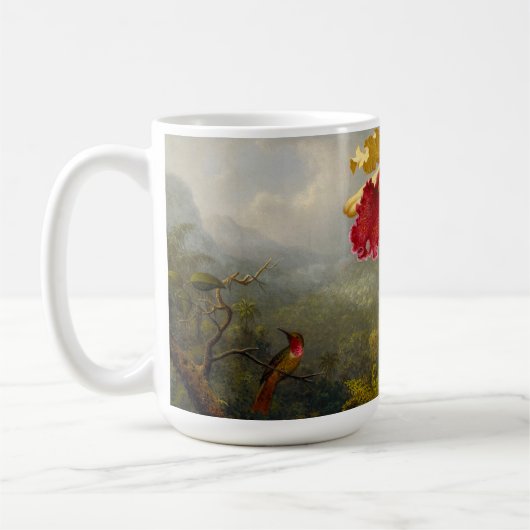Mug Orchidées et colibri Heade (Gauche)