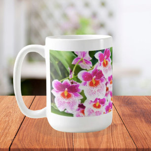 Mug Orchidées Fuchsia Tropicales