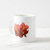 Mug Orchidées orange tachetées (Devant gauche)