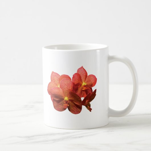 Mug Orchidées orange tachetées (Droite)