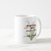 Mug Orchidées paphiopedilum interreliées (Devant droit)