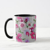Mug Orchidées roses en fleur (Gauche)