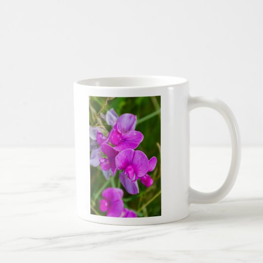 Mug Orchidées violettes (Droite)