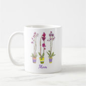 Mug Orchidées Violettes en Pot Personnalisées et Fanta (Gauche)