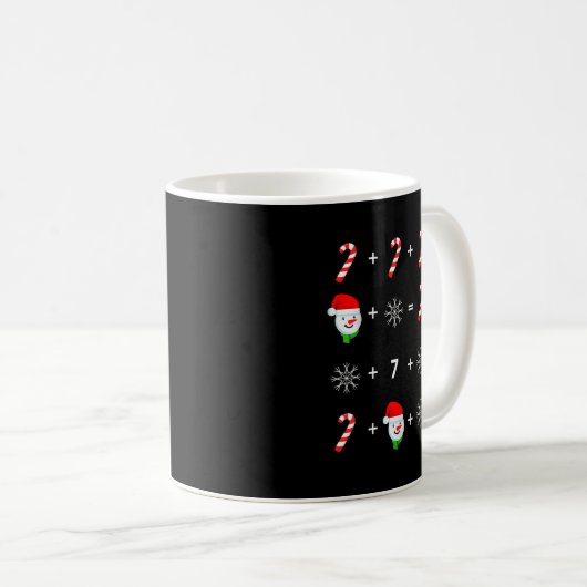 Mug Order Of Operations Quiz Funny Math Teacher Christ (Devant droit)