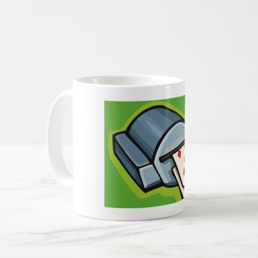 Mug Ordinateur Cartes (Devant gauche)