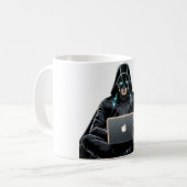 Mug Ordinateur Nerd (Devant gauche)