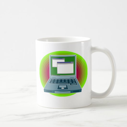 Mug Ordinateur portable (Droite)