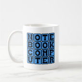 Mug Ordinateur portable, dispositif portable (Gauche)