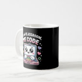 Mug Ordinateur portable Kawaii de codage – Informatiqu (Devant gauche)