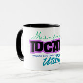 Mug Ordinateurs mainframe avec utilitaire IDCAMS (Devant gauche)