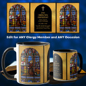 Mug Ordination Anniversaire Prêtre Pasteur Deacon Cler