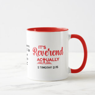 Mug Ordination de pasteur personnalisée C'EST ACTUELLE