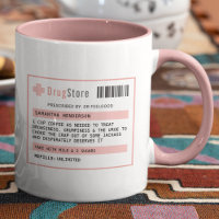 Ordonnance de café/thé drôle personnalisée