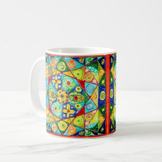 Mug ordre Abstrait (Devant gauche)
