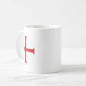 Mug Ordre de la croix de Templar de chevaliers (Devant gauche)