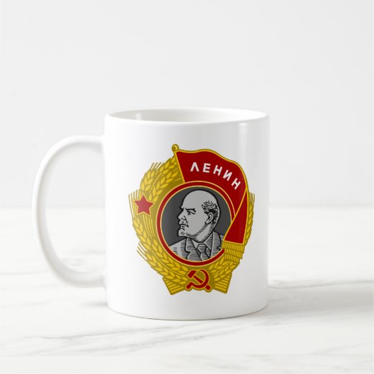 Mug ordre de Lénine (Gauche)