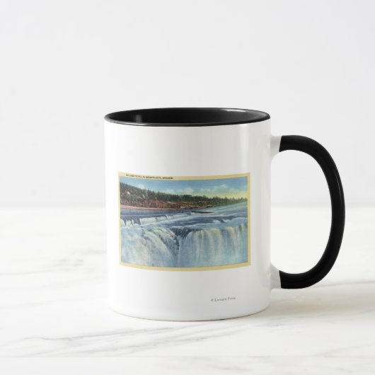 Mug Oregon City, ORWillamette Falls ViewCity, OU (Droite)