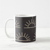 Mug Oreiller Black Sun | Moderne (Gauche)