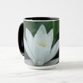 Mug Oreiller blanc Lotus Thlow (Devant gauche)