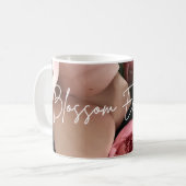 Mug Oreiller botanique à aquarelle florale (Devant gauche)