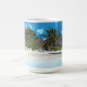 Mug Oreiller Exotique Plage (Centre)