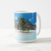 Mug Oreiller Exotique Plage (Devant droit)