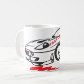 Mug Oreiller Jetable Rêves Rapides – Conception d'orei (Devant gauche)