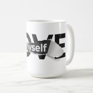 Mug Oreiller jeté pour s'aimer soi-même
