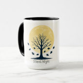 Mug Oreiller Silent Night Moon Tree (Devant gauche)