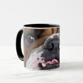 Mug Oreillers à lancer de Bulldog anglais (Devant gauche)