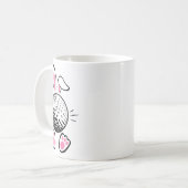 Mug Oreilles de lapin drôles floppy Golf Amateurs Mign (Devant gauche)