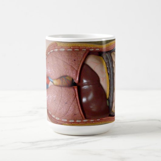 Mug Organes humains, le thorax (Centre)