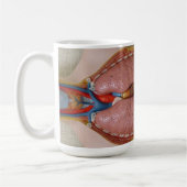 Mug Organes humains, le thorax (Gauche)