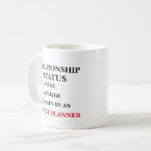 Mug Organisateur d'événement de statut relationnel  (Devant gauche)