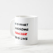 Mug organisateur, génial (Devant gauche)