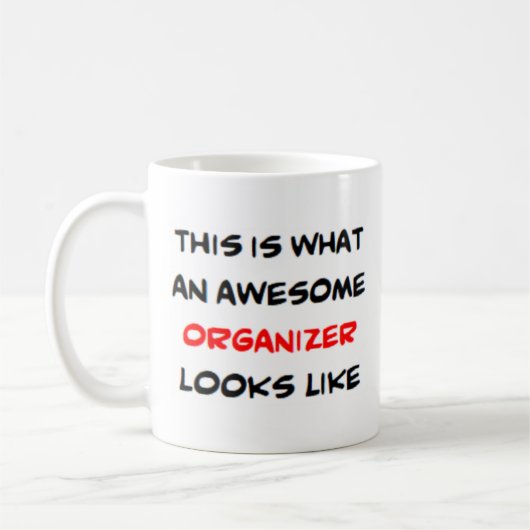 Mug organisateur, génial (Gauche)