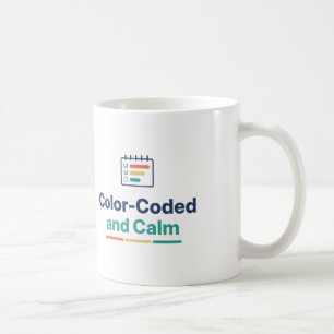 Mug Organisée et amoureuse des planificateurs codés pa
