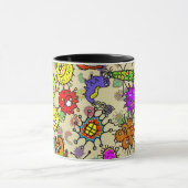 Mug Organismes microscopiques drôles de laboratoire (Centre)