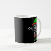 Mug Organized Elf Group Matching Family Christmas (Devant droit)