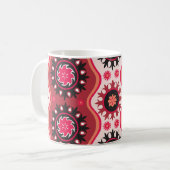 Mug Oriental Traditionnel : Conception Ornementale San (Devant gauche)