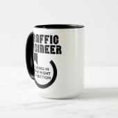 Mug Orientation droite de l'ingénieur de la circulatio (Devant gauche)