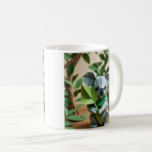 Mug Origami Koala (Devant droit)