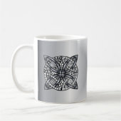 Mug Original Celtic Knot Argent Noir (Gauche)