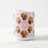 Mug Original Custom 14 Pet Chien Chat Photo Collage Ro (Centre)